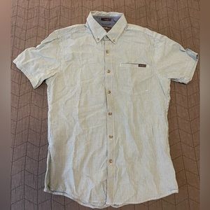 Men’s Eddie Bauer Pinstripe Button Down size S